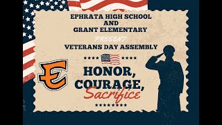 Ephrata Veterans Day Assembly [upl. by Marve]