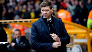 POST MATCH  Steven Gerrard reflects on Wolves loss [upl. by Primavera137]