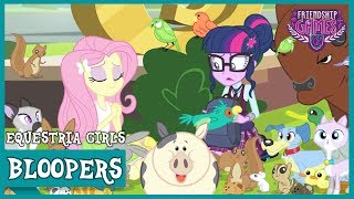 Blooper Reel  MLP Equestria Girls  Friendship Games HD [upl. by Deering742]