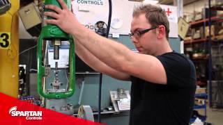 Fisher Sliding Stem Valves  How to Mount a Fisher Valves Spring and Diaphragm Actuator [upl. by Lattie]