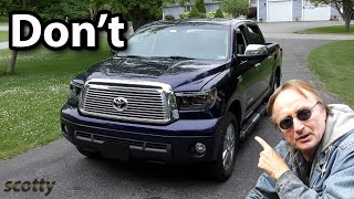 Heres Why Ill Die Before I Buy a New Toyota Tundra [upl. by Inkster]