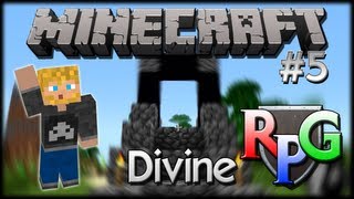 Minecraft Divine RPG Part 5  Enter the Nether [upl. by Carlota11]