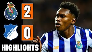 Porto Vs Hoffenheim 20  EXTENDED HIGHLIGHTS  UEFA Europa League  Samu Omorodion [upl. by Mamoun]