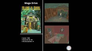 Survival Horror Games  Alone in the Dark 1992 Mega Drive [upl. by Tse]