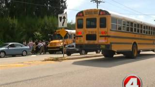 School Bus Accident in Lehigh Acres [upl. by Namron]