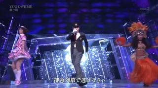 151011 MUSIC JAPAN  Fujii Takashi x Takenaka Natsumi 藤井隆x竹中夏海  ナンダカンダYou Owe Me [upl. by Ynatsed]