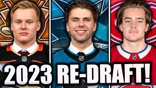 Bleacher Reports 2023 NHL ReDraft is CRAZY… [upl. by Hildick]