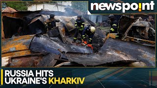 RussiaUkraine war Russia sharpens attacks on Ukraines Kharkiv  WION Newspoint  World News [upl. by Acinoed329]