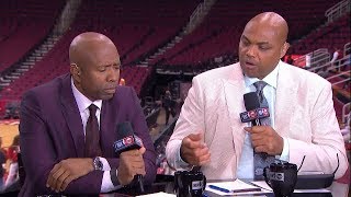 Warriors vs Rockets Game 5 Postgame Talk  Inside The NBA  May 24 2018 [upl. by Ylak441]