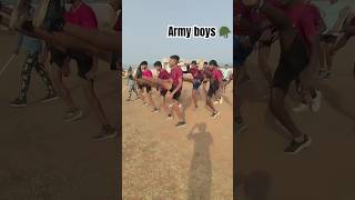 army boys exercise 🪖🏃shorts runningmotivation vairalvideo army [upl. by Norty126]