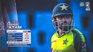 Babar Azam 122 58 VS South Africa Ball By Ball Highlights Fox Version [upl. by Alesandrini]