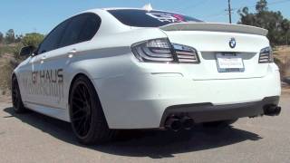 BMW F10 550 Meisterschaft GTC Exhaust  Revving [upl. by Nessy472]