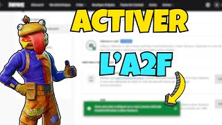 Comment activer FACILEMENT lA2F sur Fortnite en 2024  TUTORIEL [upl. by Aehcsrop50]