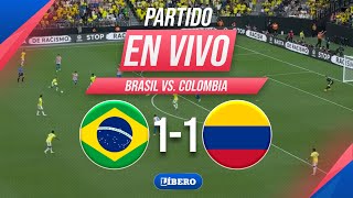 🔴 BRASIL 11 COLOMBIA EN VIVO  COPA AMÉRICA 2024  Líbero [upl. by Osithe]