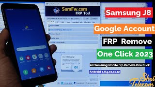 Samsung J8 Google Account FRP Remove One Click 2023 Shri Telecom [upl. by Rabjohn]