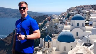 SANTORINI GREECE Wine Travel Tips Attorney Somm [upl. by Priscella]