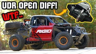 TRAXXAS UDR  OPEN DIFF MODSERIOUSLY Plus GPM Parts [upl. by Metsky110]