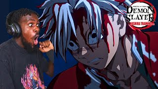 quotTo Defeat Muzan Kibutsujiquot Demon Slayer Season 4 Episode 1 REACTION VIDEO [upl. by Enelhtak]