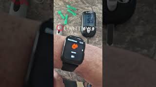 Glucose Monitoring Watch  QUANTYVO CARE PLUS 2 Smartwatch With Glucose Monitor diabetes [upl. by Htebasyle536]