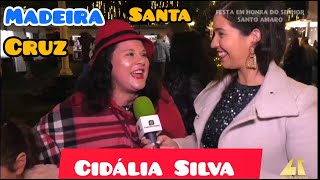 Cidália Silva Emigrante Madeirense  Entrevista Festas Santo Amaro Santa Cruz Madeira Portugal [upl. by Nosnek]