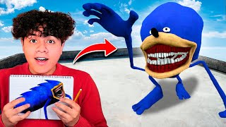 No dibujes este SHIN SONIC TAPES en GMOD AYUDA [upl. by Nyad226]