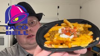 Taco Bell new jalapeño ranch nacho fries review [upl. by Ainigriv965]