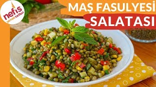 Maş Fasulyesi Salatası  Yedikçe yiyeceksiniz [upl. by Torrence]