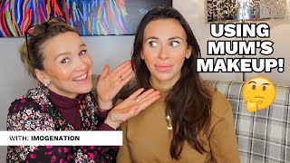 Full Face Using My Mums makeup with IMOGENATION  LOOKFANTASTICCOM [upl. by Ettennek]