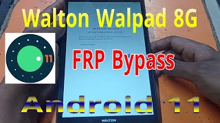 ❤Walton Walpad 8G FRP Bypass😘 Walton Walpad 8G Google Accounts Bypass [upl. by Pippy]