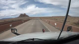 Trucking through new Mexico [upl. by Aihsemak386]