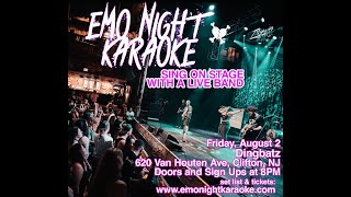 LIVE FOH  Emo Night Karaoke [upl. by Nalani61]