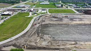 Waukee Towne Center Drone Update June 3 2023 [upl. by Lehcir213]