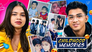 Reacting to Our Childhood Photos 😍 Storytime 🤣 [upl. by Butler]