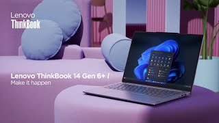 Meet the new Lenovo ThinkBook 14 i Gen 6 [upl. by Ahselat]