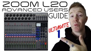 Zoom L20 Multitrack Recorder Advanced Review and Guide [upl. by Htiaf]