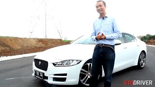 Jaguar XE 2016 Review Indonesia  OtoDriver Part 12 English Subtitled [upl. by Enirahtac]