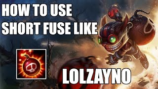 HOW TO USE PASSIVE LIKE LOLZAYNO CHALLENGER ZIGGS ONE TRICK [upl. by Cesaro]