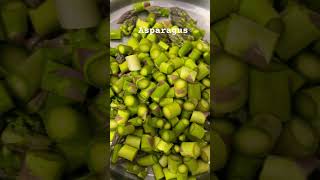 My Indian Style Asparagus Recipe [upl. by Eniwtna]