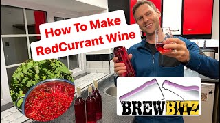 How To Make Redcurrant Wine in Just 2 Weeks  Quick and Easy Method [upl. by Noeled]