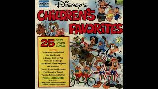 This Old Man Knick Knack Paddy Whack  Classic Disney Songs Best of Remastered Vinyl Simple Lyrics [upl. by Dniren]