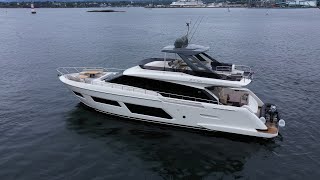 2018 Ferretti Yachts 670  For sale by Aker Yachts [upl. by Madriene632]