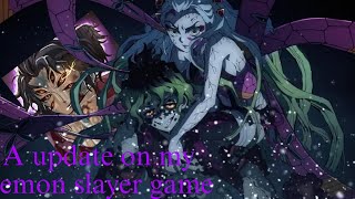 An update on how my Demon Slayer game is doing  Slayers Legacy [upl. by Ahseila720]