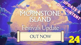 New spirits New content Lets play Moonstone Island [upl. by Yttam395]