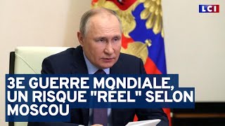 Moscou met en garde contre le risque dune 3e guerre mondiale [upl. by Nitsirc113]