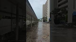 Siesta Key Florida after Hurricane Helene Its a mess with flooded cars [upl. by Neelyar]