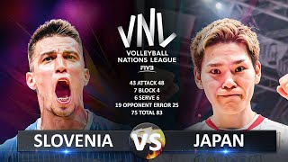 Slovenia vs Japan  Semifinals  Mens VNL 2024 [upl. by Mozelle302]