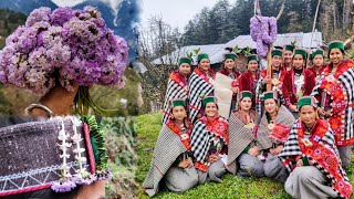 Bishu Mela Baisakhi Celebration In Tranda Village Kinnaur HP Part 2 [upl. by Ellerehc]