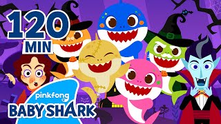 🎃ALL Baby Shark Ready for Halloween  Compilation  Halloween Stories  Baby Shark Official [upl. by Nagle121]