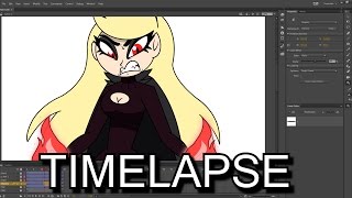 Adobe Animate CC Animation Timelapse 4 [upl. by Etyak]