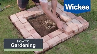 How to Build a Fire Pit with Wickes [upl. by Agnese891]